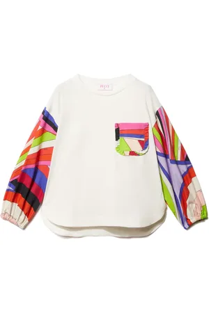 PUCCI Junior Playera con estampado Iride