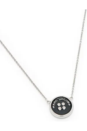 Marc Jacobs Collar con placa del logo