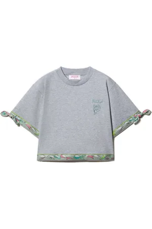 PUCCI Junior Playera con estampado Pesci