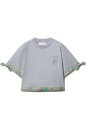 PUCCI Junior Playera con estampado Pesci