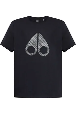 Moose Knuckles Playera con logo estampado