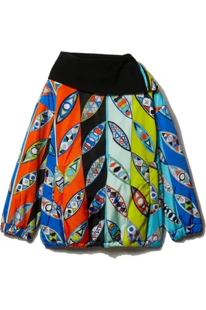 PUCCI Junior Chamarra con estampado Girandole