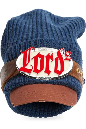 Dsquared2 Gorra tejida de canalé