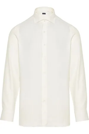Finamore Camisa con cuello italiano