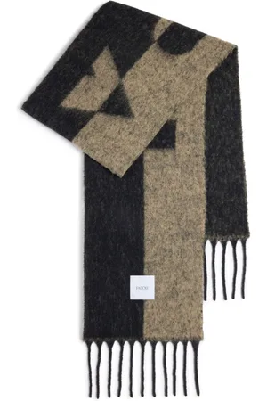 Patou Bufanda tejida con logo en intarsia