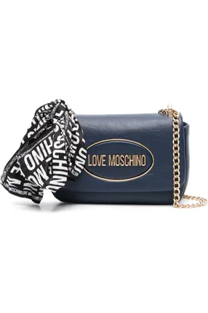 Moschino Tote con letras del logo