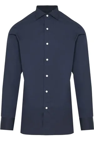 Finamore Camisa con cuello italiano
