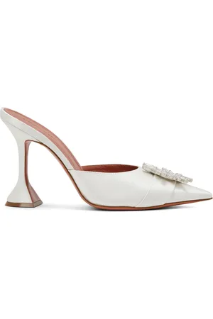 Amina Muaddi Mules Begum con tacón 95mm