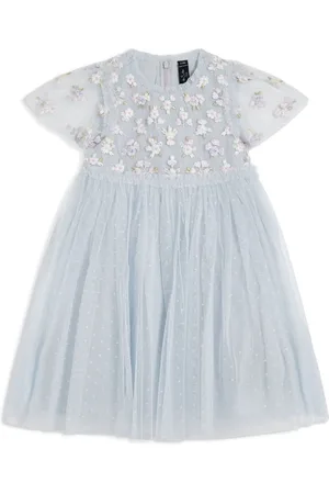 Needle & Thread Vestido con bordado floral