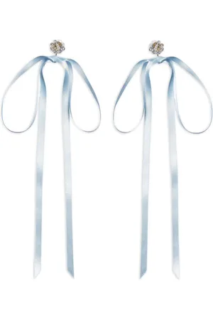 Simone Rocha Aretes con detalle de moño