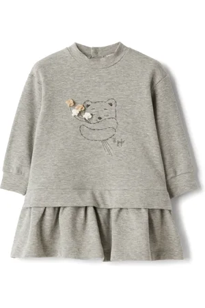 Il gufo Vestido con oso estampado