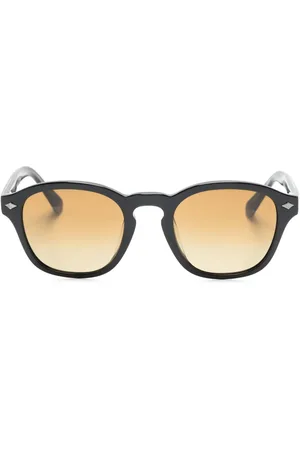 Brunello Cucinelli Lentes de sol con armazón redonda
