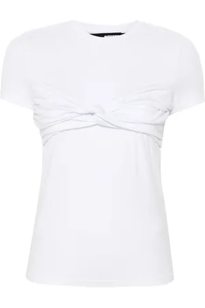 ROTATE Playera con diseño retorcido