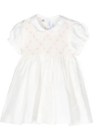 SIOLA Vestido largo con panel fruncido