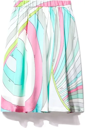 PUCCI Junior Falda con estampado Iride