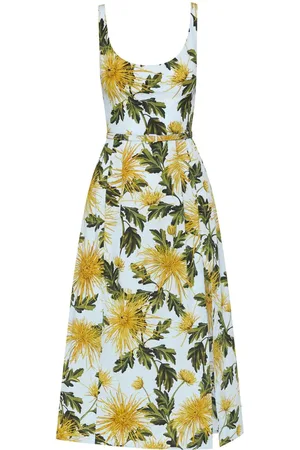 Oscar de la Renta Vestido Chrysanthemum