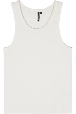 Entire Studios Camiseta tejida de canalé