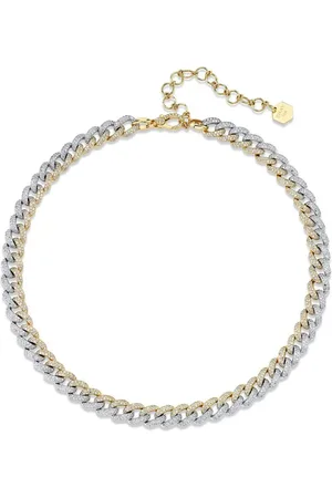 Shay Collar Two-Tone en oro de 18kt con diamantes