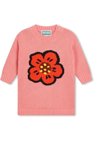 Kenzo Vestido tejido Boke Flower