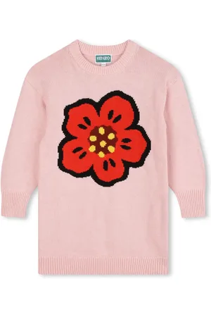 Kenzo Vestido tejido Boke Flower