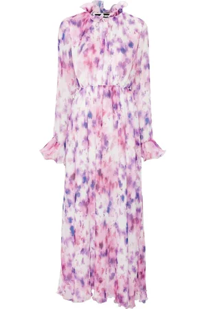 ROTATE Vestido largo con diseño floral