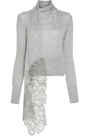 ERMANNO SCERVINO Suéter con detalle de mascada