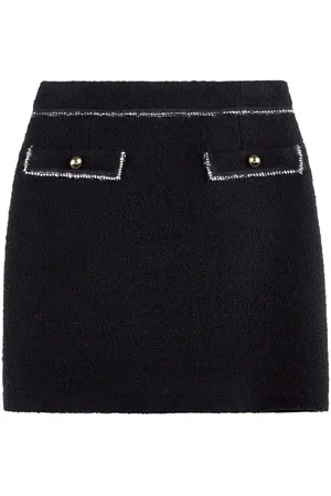 FAY Falda corta de bouclé