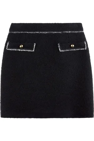 FAY Falda corta de bouclé