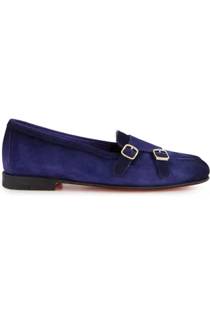 santoni Mocasines con doble hebilla