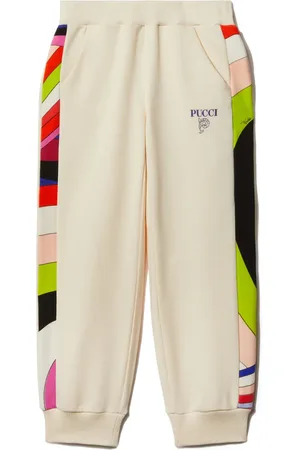 PUCCI Junior Joggers con estampado Iride