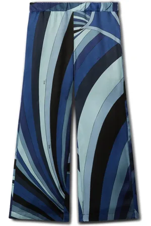 PUCCI Junior Pantalones con estampado Iride