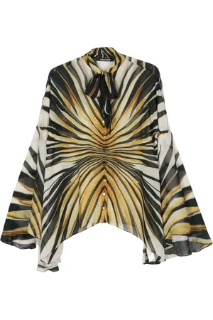 Roberto Cavalli Camisa con estampado abstracto