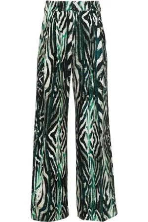 Roberto Cavalli Pantalones con estampado abstracto
