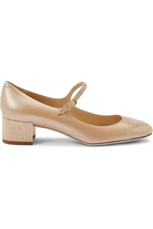 RENE CAOVILLA Zapatillas Kristen con tacón de 40mm