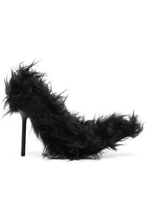 Balenciaga Zapatillas Flex Fur con tacón de 110mm