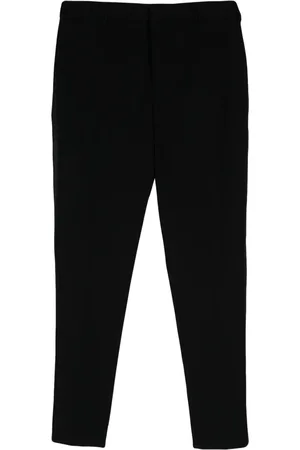 Saint Laurent Pantalones de vestir con tiro alto