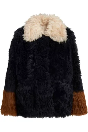 Marni Chamarra texturizada con diseño color block