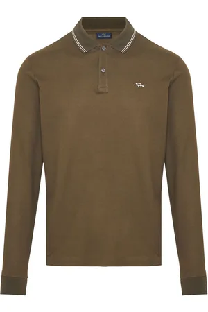 Paul & Shark Playera tipo polo con logo bordado