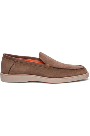santoni Mocasines de gamuza