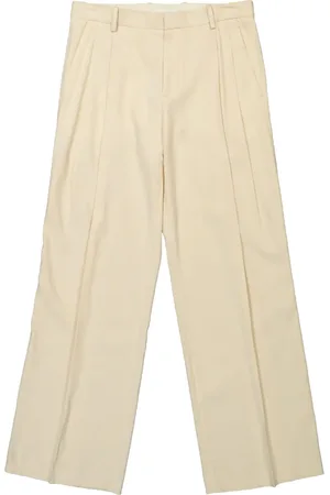 Helmut Lang Pantalones rectos con pinzas
