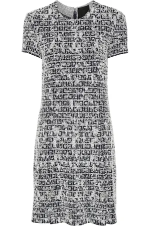 Givenchy Vestido midi con motivo 4G