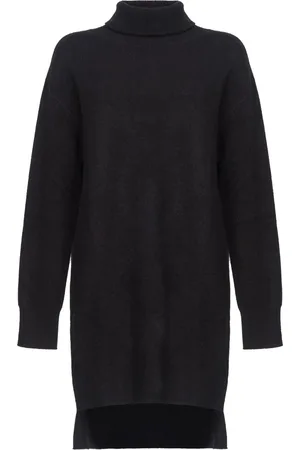 Pinko Vestido tejido con logo bordado