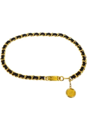 CHANEL Cinturón de cadena con medallón 1990-2000