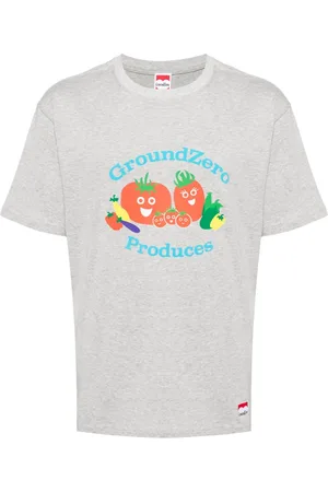 Ground Zero Playera con estampado gráfico