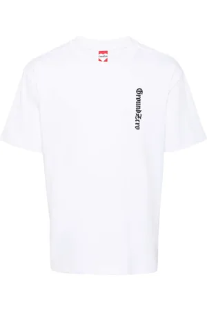 Ground Zero Playera con logo estampado