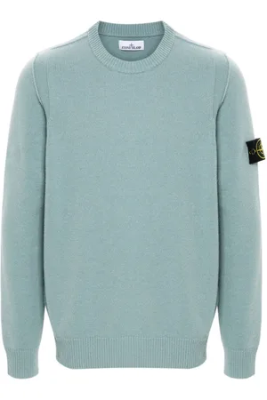 Stone Island Suéter con distintivo Compass