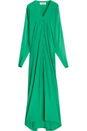 Lanvin Vestido estilo caftán manga larga