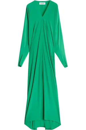 Lanvin Vestido estilo caftán manga larga