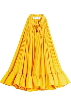 Lanvin Vestido corto con volantes
