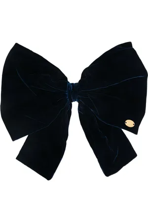 Nina Ricci Broche para el cabello de moño con placa del logo